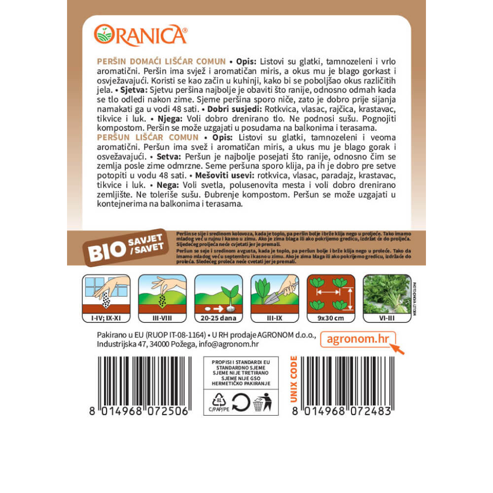 BIO peršin Comun