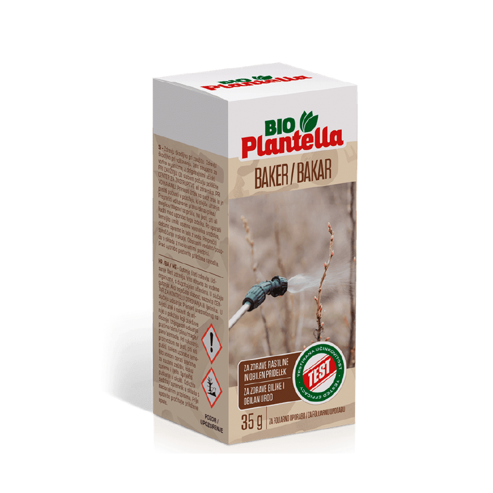 Fungicid BIO bakar (Cu) 35 g – Plantella