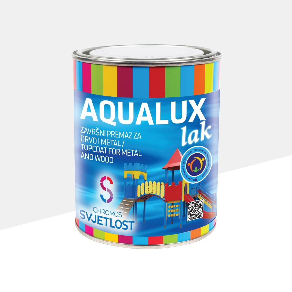 AQUALUX lak bijeli mat