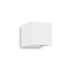 Vrtna LED zidna svjetiljka E-light SQ 6W 4000K bijela