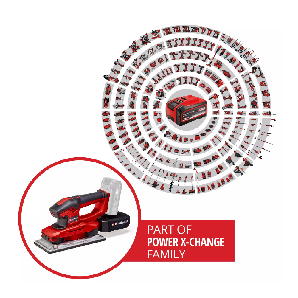 Einhell vibracijska brusilica TE-OS 18-230