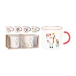 Božićna šalica set 2 kom