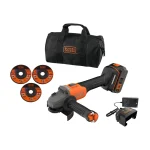 Black+Decker AKU kutna brusilica 18V 115 mm BCG6L8F1S-QW