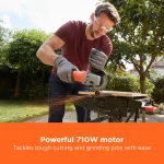 Black+Decker brusilica 115 mm 710W BEG010-QS